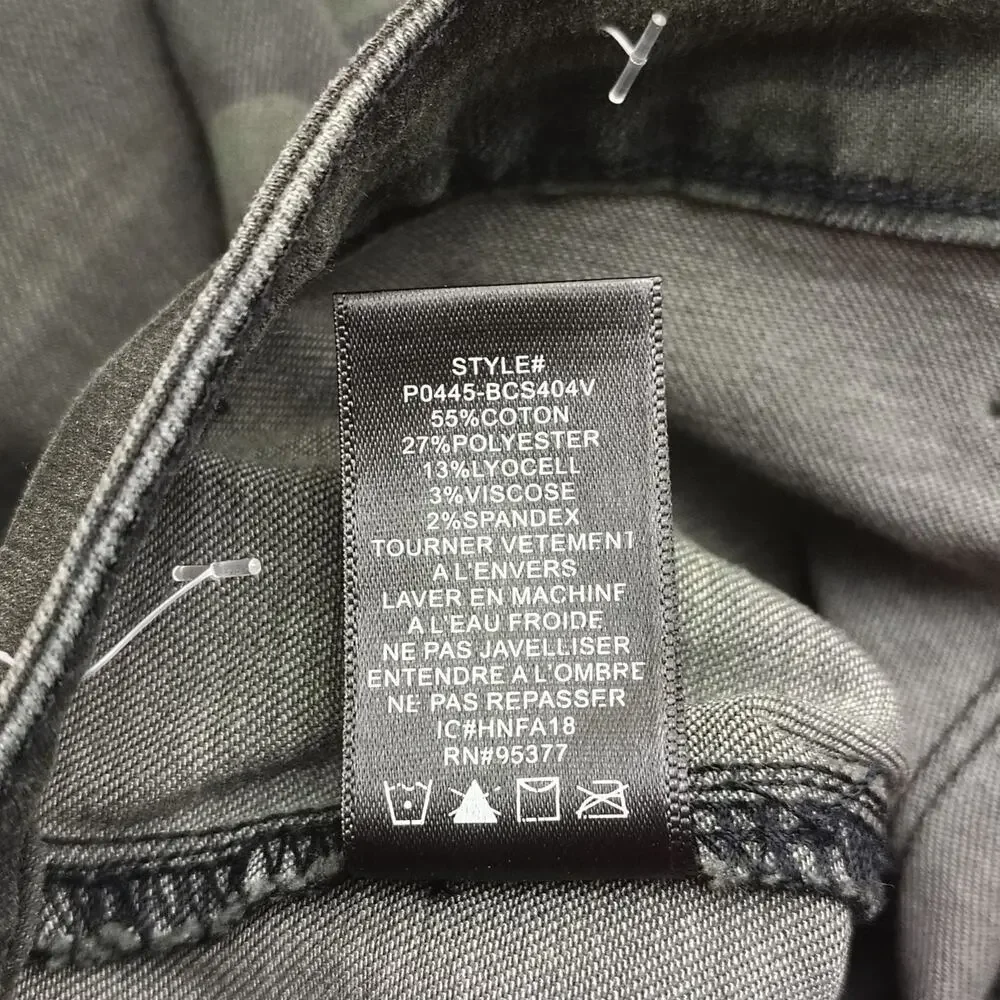 Sanctuary Standard Surplus Camo Skinny Jeans Women's 26 Military Utility Pants